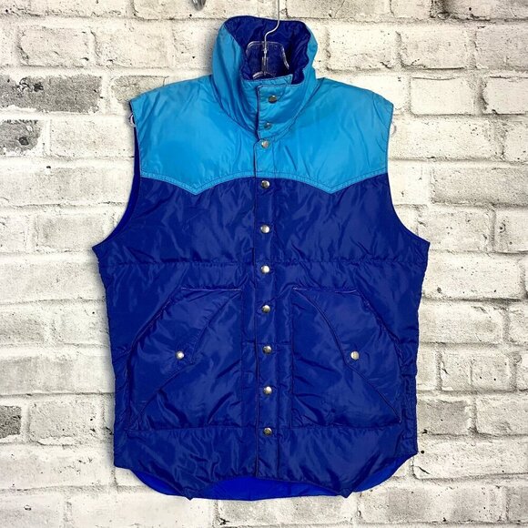 Vintage Other - Vintage  Snap Front Down Puffer Vest